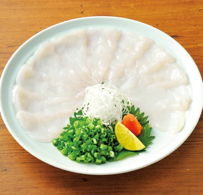 Genpin Honmachi Blowfish, eel and crab dishes		