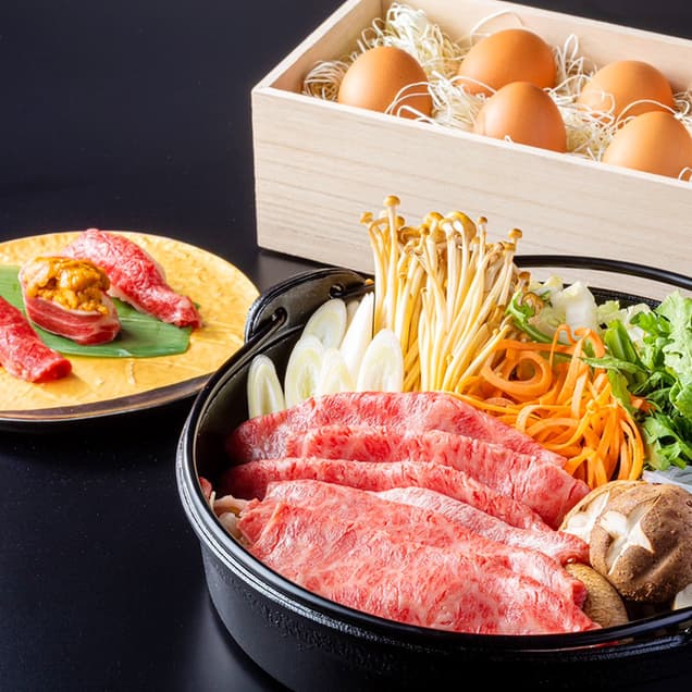 黄金出汁しゃぶと江戸前寿司 肉のあさつ 梅田お初天神店