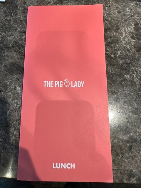 THE PIG & THE LADY