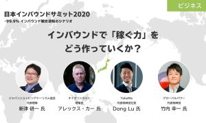 「日本インバウンドサミット2020」にTakeMe CEOのDong Luが登壇致しました。